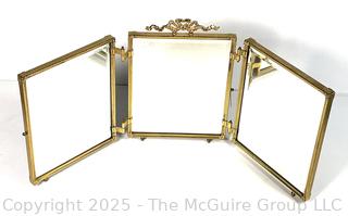 Oromulu Tri Fold Vanity Mirror