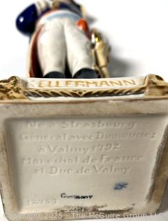 Two (2) Scheibe-Alsbach German  Napoleonic Porcelain Figurine
