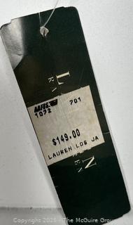 Women's Silver Rain Jacket by Ralph Lauren, Large. New with Tags