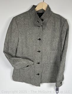 Women's Grey Tweed Jacket by Pendleton, Sz 14. New with Tags