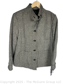 Women's Grey Tweed Jacket by Pendleton, Sz 14. New with Tags