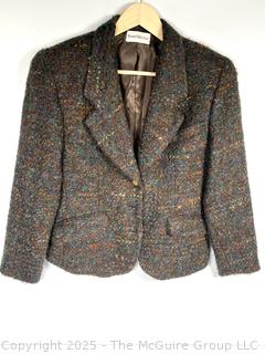 Women's Tweed  Jacket by Barry Bricken, Size 12
