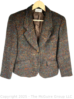 Women's Tweed  Jacket by Barry Bricken, Size 12