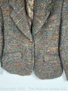 Women's Tweed  Jacket by Barry Bricken, Size 12