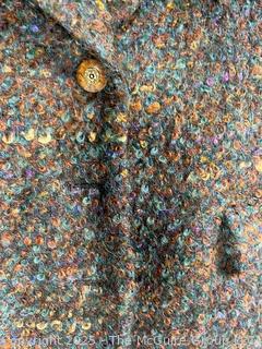 Women's Tweed  Jacket by Barry Bricken, Size 12