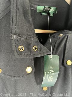 Women's Black Jacket by Ralph Lauren, Medium. New with Tags