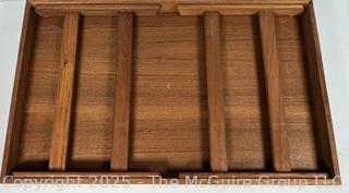 Teak Bed Table Tray