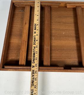 Teak Bed Table Tray