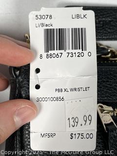 Black Coach Nolita Wristlet, New With Tag.