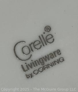 Corelle Vitrelle Livingware Dinnerware Set "Frost White"