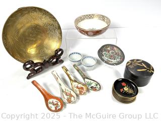 Asian Decorative and Serving Items
