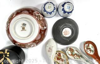 Asian Decorative and Serving Items
