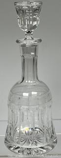 2010 Wedgwood Crystal Decanter w/Stopper