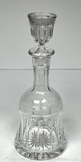 2010 Wedgwood Crystal Decanter w/Stopper