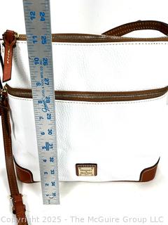 White Dooney & Bourke Crossbody Handbag, New Without Tag.