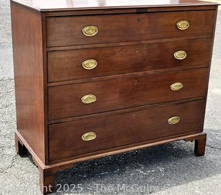 George III  Mahogany Four (4) Drawer Chest