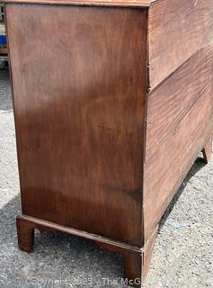 George III  Mahogany Four (4) Drawer Chest