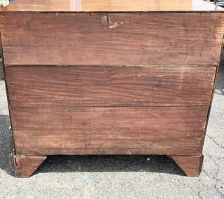 George III  Mahogany Four (4) Drawer Chest