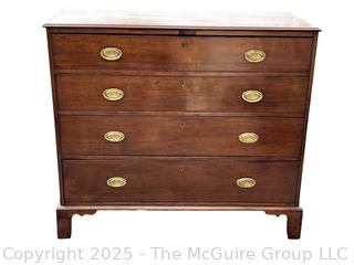 George III  Mahogany Four (4) Drawer Chest
