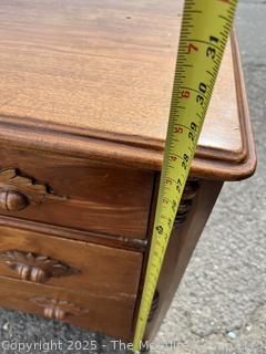 Victorian Eastlake Three (3) Drawer Chest.
