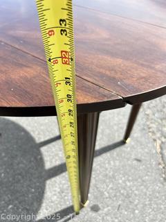 Henkel Harris Mahogany Round TAble