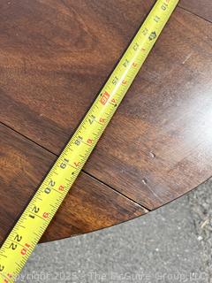 Henkel Harris Mahogany Round TAble