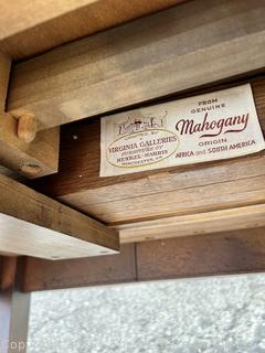 Henkel Harris Mahogany Round TAble