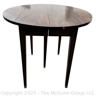 Henkel Harris Mahogany Round TAble
