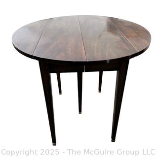 Henkel Harris Mahogany Round TAble