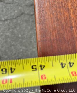 Mahogany Drop Leaf Table with Drawer 