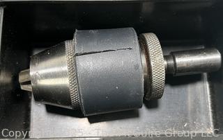 Micro Lathe II, Model 4500 and Accessories in Tool Box