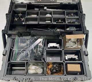 Micro Lathe II, Model 4500 and Accessories in Tool Box