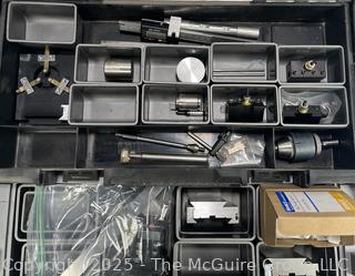 Micro Lathe II, Model 4500 and Accessories in Tool Box