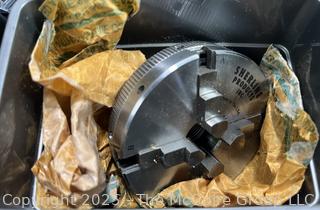 Micro Lathe II, Model 4500 and Accessories in Tool Box