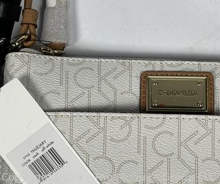 Two (2) Cross Body Handbags by Calvin Klein and Ralph Lauren, New With Tags
