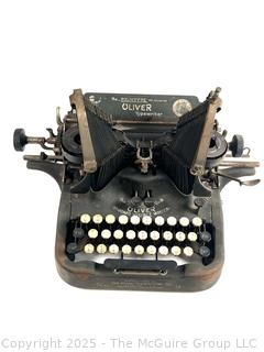 Antique Original Oliver Batwing Typewriter No. 9