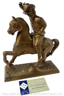 Civil War Confederate Soldier Bronze Sculpture