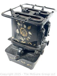 Cast Iron "DEFIANCE" Sad Iron Kerosene Heater Stove similar to Taylor & Boggis FDY Co 1893