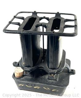 Cast Iron "DEFIANCE" Sad Iron Kerosene Heater Stove similar to Taylor & Boggis FDY Co 1893