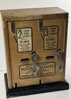 Vintage Postage Stamp Vending Machine