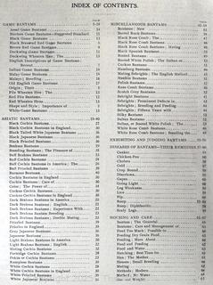 1903 THE BANTAM FOWL: A DESCRIPTION OF ALL STANDARD BREEDS AND By T. F. Mcgrew