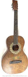 A. Galiano "Mandolini Acoustic" Guitar Antique, Parlor Style