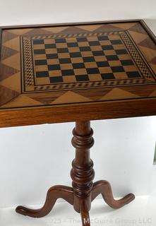 Wood Inlay Gaming Table