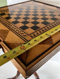 Wood Inlay Gaming Table