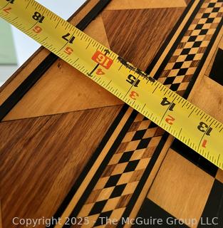 Wood Inlay Gaming Table