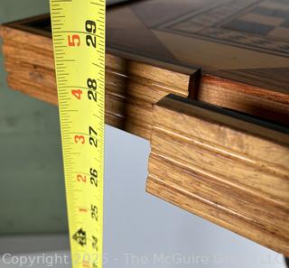 Wood Inlay Gaming Table