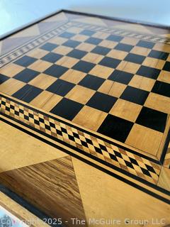 Wood Inlay Gaming Table
