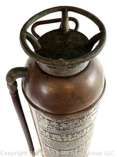 1920s Miller-Peerless Standard Copper Fire Extinguisher Class A-1
