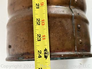 1920s Miller-Peerless Standard Copper Fire Extinguisher Class A-1