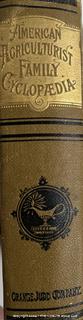 1884 The American Agriculturist Family Cyclopaedia hardcover